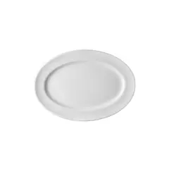 Οβάλ Πιατέλα Πορσελάνης Extra-Strong, 25cm, Σειρά LIBERTY, LUKANDA (τιμή για 6 τεμάχια) LBQ-OP-25