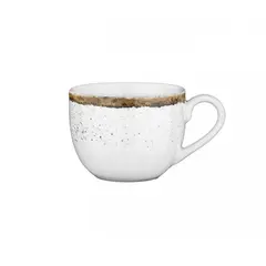 Φλυτζάνι πορσελάνης 100cc, Λευκό, σειρά 360, LUKANDA (τιμή για 6 τεμάχια) 360W-CP-100