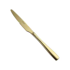 Μαχαίρι Φαγητού FORGED 230mm (Σειρά FLOW PVD ICE Gold 18/10 2.5mm), Salvinelli (τιμή για 12 τεμάχια) CTFFLICEPVDO