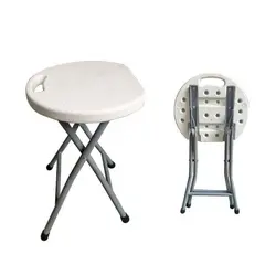 Z.EO189 BLOW σκαμπώ Πτυσσόμενο Λευκό 33x30x45 cm