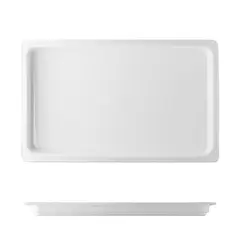 Δοχείο γαστρονομίας πορσελάνης, GN1/1 (53x32.5cm)-2.5cm, λευκό, G.BENEDIKT (τιμή για 2 τεμάχια) GAS9020
