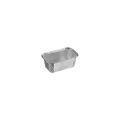 Σκεύος αλουμινίου, S-1A, Ατομικό Ορθογώνιο, 130ml, 10x4.2xΥ3.7cm, SANITAS PRO (τιμή για 100 τεμάχια) 7045302