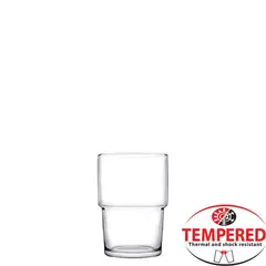 Γυάλινο Ποτήρι Χαμηλό, 20cl, Φ6.5x9.2cm, tempered HILL, PASABAHCE (τιμή για 6 τεμάχια) PAS.420442