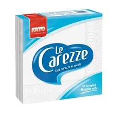 ΠΑΚΕΤΟ 50 Χαρτοπετσέτες 2Φ 38x38 λευκές πολυτελείας, (τιμή για 3 πακέτα)  FATO Ιταλίας 82040001