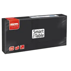 ΠΑΚΕΤΟ 100 Χαρτοπετσέτες 2Φ 25x25 μαύρες, (τιμή για 2 πακέτα) FATO Ιταλίας 82219001