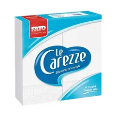 ΠΑΚΕΤΟ 50 Χαρτοπετσέτες ΔΙΠΛΩΜΕΝΕΣ, 2Φ 38x38 λευκές, (τιμή για 2 πακέτα) FATO Ιταλίας 82740000