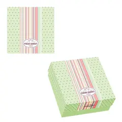 Κουτί ζαχαροπλαστικής μεταλιζέ FRESH No 8, 19,5x19x8cm. Συσκευασία 10kg (100 τεμάχια). 30915/ 025.13