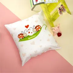 Βρεφική Μαξιλαροθήκη, 100% Βαμβάκι, 80x80cm, Πασχαλίτσα ZOU-BD-205