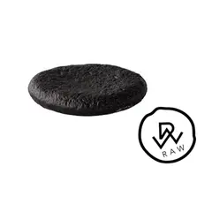 Πιάτο Pillow Stoneware, φ11.1xΥ2.4cm, μαύρο, RAW Σχεδιασμένο από τον Rens van Toorn. (τιμή για 12 τεμάχια) RD20010