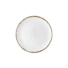 Πιάτο Ρηχό πορσελάνης, Φ23cm, Λευκό, σειρά 360, LUKANDA (τιμή για 6 τεμάχια) 360W-FP-23