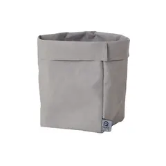 Ψωμιέρα 11x12xΥ20cm, Γκρι, από ίνες κυτταρίνης, Dafne Design (τιμή για 2 τεμάχια) UH12-GR