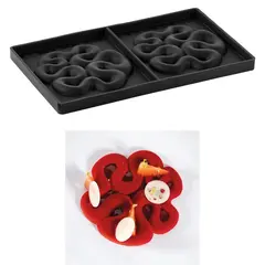 Αντικολλητικό καλούπι σιλικόνης, 24x14cm, 2 x Jelly, Pavoni TOP16S