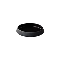 ​  ​Πιάτο βαθύ Stoneware VULCANIC BLACK, φ20xΥ3.7cm, 570ml, RAW (τιμή για 2 τεμάχια) RD18536