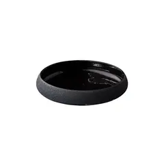 Πιάτο βαθύ Stoneware VULCANIC BLACK, φ24xΥ5cm, 1255ml, RAW (τιμή για 4 τεμάχια) RD18537