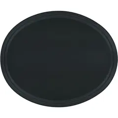 Δίσκος Fiberglass ΟΒΑΛ με αντιολισθητική επιφάνεια, 56x68.5cm, μαύρος RUB560685BL-NS
