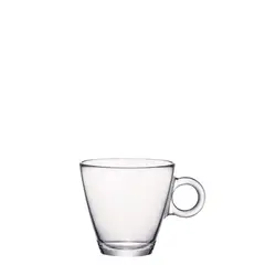 Γυάλινο Φλυτζάνι Cappuccino 23cl, Φ8,4x8,1cm, Σειρά EASY BAR, BORMIOLI ROCCO (τιμή για 12 τεμάχια) EASYBAR /23CL