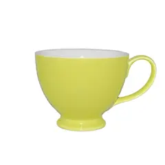Κούπα πορσελάνης 400cc, ανοιχτό πράσινο, σειρά Rio, LUKANDA (τιμή για 6 τεμάχια) CP1-40/AGN