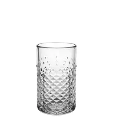 Γυάλινο Ποτήρι Σκαλιστό, Coctail ποτού, 45cl, φ8,5x13.5cm, COK SPAIN (τιμή για 12 τεμάχια) AMBAR FH/45CL