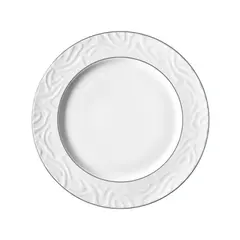 Πιάτο Ρηχό 31cm, πορσελάνης, σειρά DECO SILVER, VAN KOTTLER DECO-S-FP-31