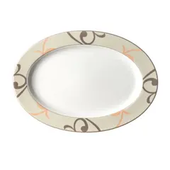 Πιατέλα Οβάλ 36cm, πορσελάνης, σειρά Celona, VAN KOTTLER (τιμή για 6 τεμάχια) CELONA-OP-36