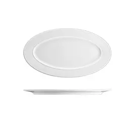 Πιάτο οβάλ πορσελάνης 36x19cm, σειρά Excellency, G.BENEDIKT (τιμή για 6 τεμάχια) EXL3036