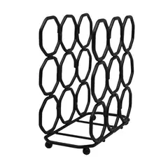 ΧΑΡΤΟΠΕΤΣΕΤΟΘΗΚΗ ΜΕΤΑΛΛΙΚΗ ΜΑΥΡΗ 13x6x13,5εκ.ANKOR 819577