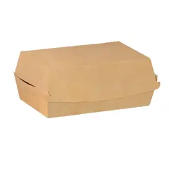Xάρτινη Συσκευασία Βιοδιασπώμενη, χρώμα Kraft, 150x100x70mm (τιμή για 100 τεμάχια) 604-65