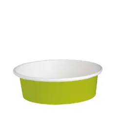 Μπωλ 580ml, Φ15x5cm, Χάρτινο πράσινο, μιας χρήσης (τιμή για 90 τεμάχια) 210PC580V