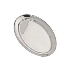 Πιατέλα/Δίσκος οβάλ Inox, 0.6mm 40cm  (Η Τιμή Αφορά 4 τεμάχια) PST-II-A-0.7-40