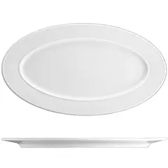 Πιάτο οβάλ πορσελάνης 42cm, σειρά Excellency, G.BENEDIKT (Η Τιμή Αφορά 3 τεμάχια) EXL3042