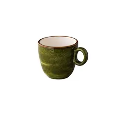 Κούπα πορσελάνης στοιβαζόμενη, 300ml, Σειρά Jersey, πράσινο, Q AUTHENTIC (τιμή για 6 τεμάχια) QU92557