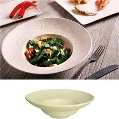 Πιάτο Ζυμαρικών πορσελάνης Φ25xΥ7.5cm, 400cc, Σειρά VULCANIA, λευκό, TOGNANA (τιμή για 3 τεμάχια) VU023265542