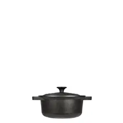 Κατσαρόλα Χυτού Αλουμινίου, αντικολλητική teflon, με καπάκι, induction, 3.50Lt, φ24xΥ10.6cm (7mm), RISOLI 00097PIN/24P