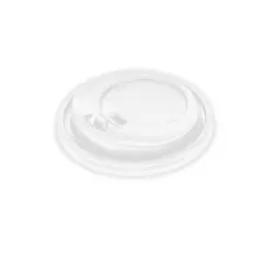 Καπάκι Πιπίλα με Τάπα,για Χάρτινα Ποτήρια 12oz-16oz, Λευκό. (Η Τιμή Αφορά 200 τεμάχια) CP-LID-1216-TAB/WH