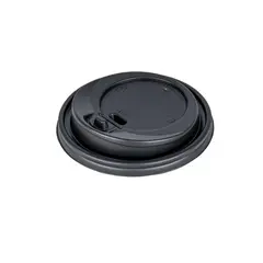 Καπάκι Πιπίλα με Τάπα, για Χάρτινα Ποτήρια 12oz-16oz. (Η Τιμή Αφορά 200 τεμάχια) CP-LID-1216-TAB/BL