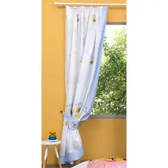 Παιδική Κουρτίνα 150x250h cm, με Τρέσσα & Δέστρα Αριστερή, Μέλισσα ZOU-BD-076
