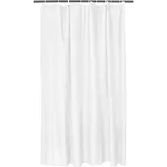 Κουρτίνα μπάνιου 180x180h cm, με κρίκους, Polyester 80gsm, Λευκή, Artisti Italiani AI-SC-10674