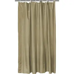 Κουρτίνα μπάνιου 180x180h cm, με κρίκους, Polyester 80gsm, Μπεζ, Artisti Italiani AI-SC-10675
