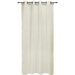 Κουρτίνα Linen Look 140x260h cm, 130gsm, εκρού, με τρουκς, Artisti Italiani AI-IR-10685