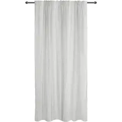 Κουρτίνα Linen Look 140x270h cm, 130gsm, γκρι, με τρέσα, Artisti Italiani AI-IR-10688
