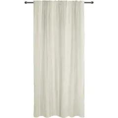 Κουρτίνα Linen Look 140x270h cm, 130gsm, εκρού, με τρέσα, Artisti Italiani AI-IR-10684