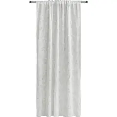 Κουρτίνα Rope 140x270h cm, 300gsm, λευκή, με τρέσα, Artisti Italiani AI-IR-10694