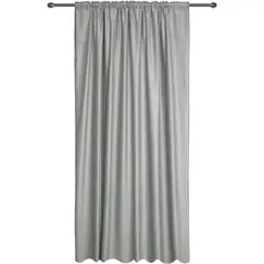 Κουρτίνα Velour 140x270h cm, 260gsm, γκρι, με τρέσα, Artisti Italiani AI-IR-10708