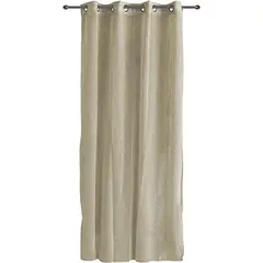 Κουρτίνα Linen Look 140x260h cm, 130gsm, μπεζ, με τρουκς, Artisti Italiani AI-IR-10687