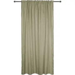 Κουρτίνα Trieste 140x270h cm, 230gsm, μπεζ, με τρέσα, Artisti Italiani AI-IR-10690