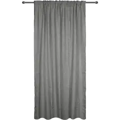 Κουρτίνα Trieste 140x270h cm, 230gsm, γκρι, με τρέσα, Artisti Italiani AI-IR-10692