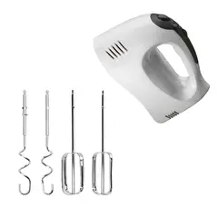 Μίξερ χειρός 300W, 1000gr, 5 ταχύτητες+Turbo, 18x8x14cm, LACOR.69384