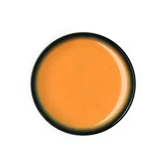 Πιάτο ρηχό πορσελάνης 27cm, μελί, GALAXY-C, LUKANDA (τιμή για 12 τεμάχια) GA-C-FP-27