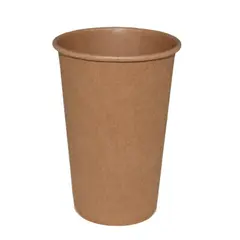 Ποτήρι Ζεστών Χάρτινο 16oz, Kraft (τιμή για 200 τεμάχια) EM-16OZ/KR