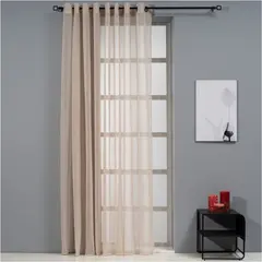 Κουρτίνα Dolly 300x260h cm, 75gsm, 100% polyester, μπεζ, με τρουκς, Artisti Italiani AI-IR-11867